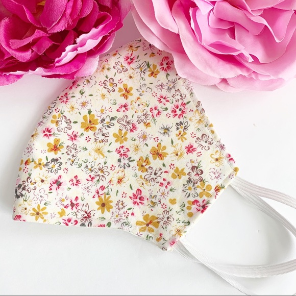 3 for $25 Triple Layer Handmade Face Mask - Picture 3 of 6